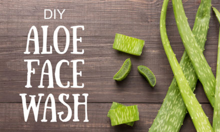 DIY Aloe Face Wash