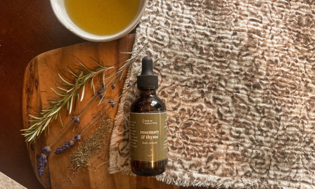 herbal hair serum for curly hair