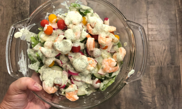 Shrimp Salad with Creamy Dill Dressing