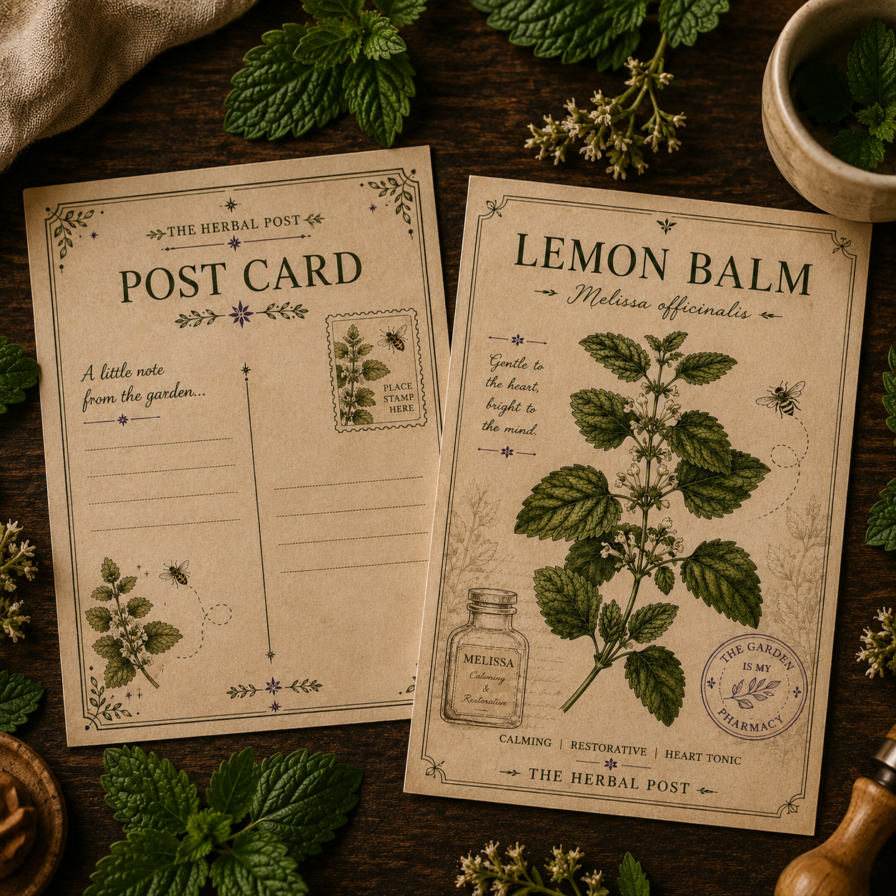The Herbal Post: Lemon Balm