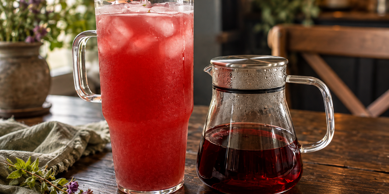 Cherry Hibiscus Elderberry Hydration Elixir