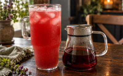 Cherry Hibiscus Elderberry Hydration Elixir