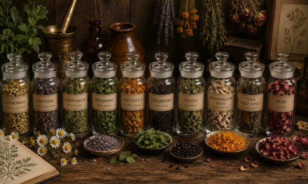 the top ten herbs every home apothecary should have