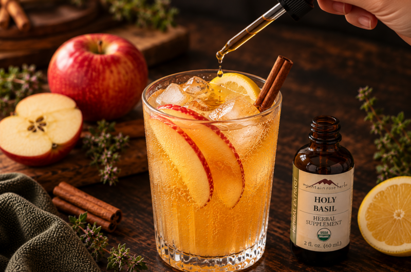 Cozy Autumn Apple Citrus Elixir