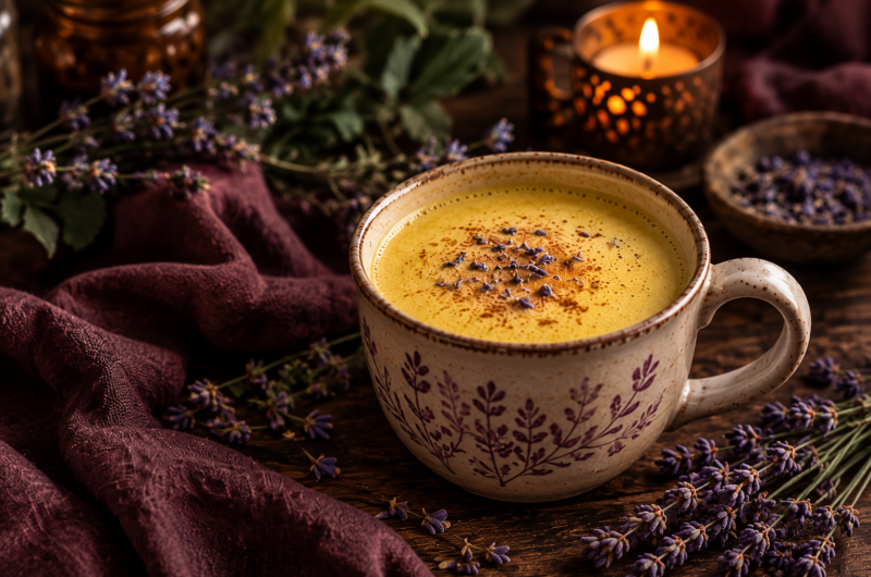 golden lavender moon milk