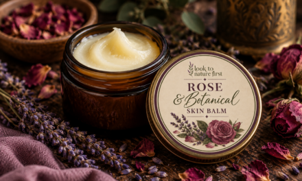 Rose & Botanical Skin Balm: A Nourishing Homemade Skincare Recipe